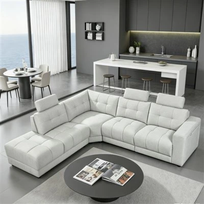 Velika sofa za dnevnu sobu od tkanine